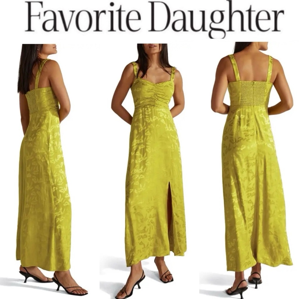 NWT Favorite Daughter Strappy Vineyard Maxi Dress